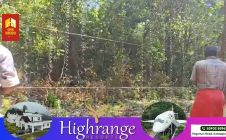 വനം വകുപ്പ് സ്ഥാപിച്ച സൗരോർജ്ജ തൂക്ക് വേലി സാമൂഹികവിരുദ്ധർ നശിപ്പിച്ചതായി പരാതി