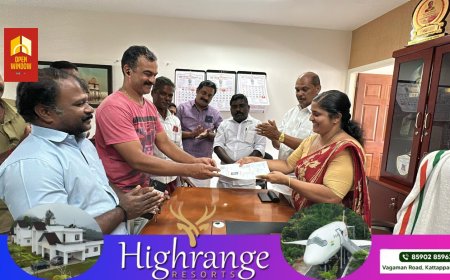 കട്ടപ്പന മുൻസിപ്പാലിറ്റി കല്യാണത്തണ്ട് നിവാസികളുടെ നേതൃത്വത്തിൽ കുടിവെള്ള പദ്ധതിക്കായി സ്ഥലം വാങ്ങി നഗരസഭക്ക് കൈമാറി