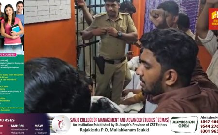 തൊടുപുഴയിലെ എസ് എഫ് ഐ പൊലീസ് സംഘർഷത്തിൽ ഏഴു എസ് എഫ് ഐ പ്രവർത്തകർക്കെതിരെ ജാമ്യമില്ലാ വകുപ്പ് പ്രകാരം  കേസ് ; ഒരാൾ അറസ്റ്റിൽ