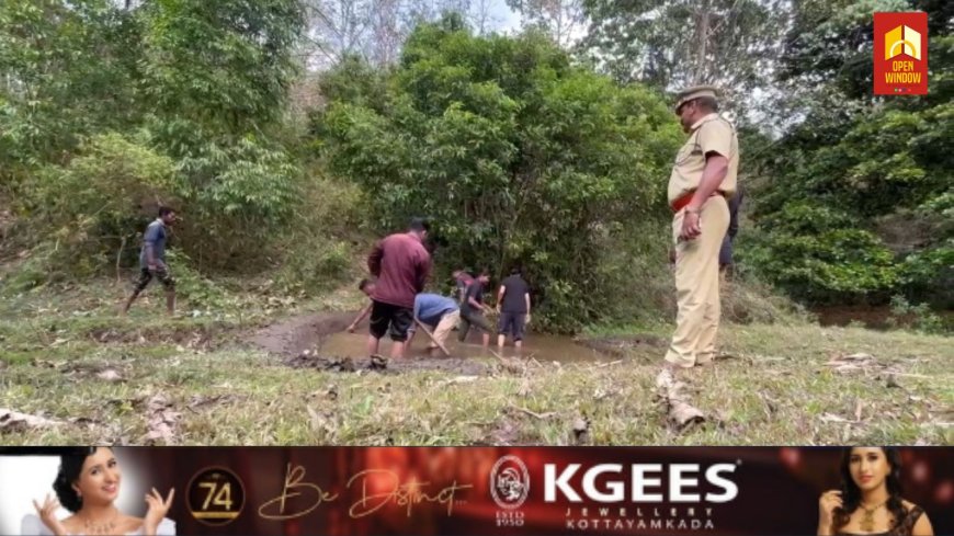 വന്യമൃഗ ശല്യം ചെറുക്കുന്നതിനായി വനത്തിനുള്ളിൽ തന്നെ മൃഗങ്ങൾക്കായി ശുദ്ധജലം ഉറപ്പാക്കുകയാണ് ഫോറസ്റ്റ് ഉദ്യോഗസ്ഥർ