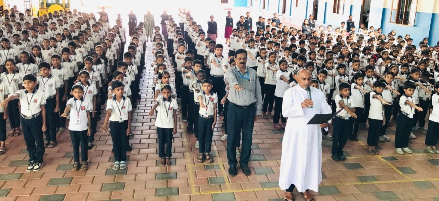 മേരികുളം മരിയൻ പബ്ലിക് സ്കൂളിൽ ലഹരിവിരുദ്ധ ദിനാചരണം നടത്തി
