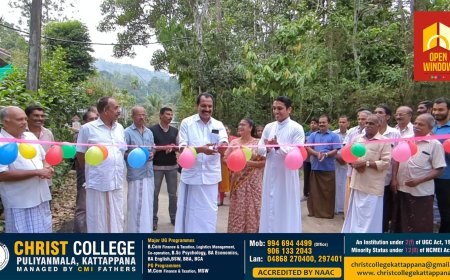 കട്ടപ്പന കൊച്ചു തോവാള - പുളിയ്ക്കൽ പടി - മറ്റത്തിൽ പടി റോഡിന്റെ ഉത്ഘാടനം നടന്നു