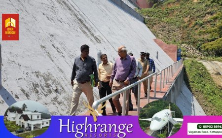 മുല്ലപ്പെരിയാർ അണക്കെട്ട് കേന്ദ്ര ജലകമ്മിഷൻ ചെയർമാൻ ഡോ. മുകേഷ് കുമാർ സിൻഹ സന്ദർശിച്ചു