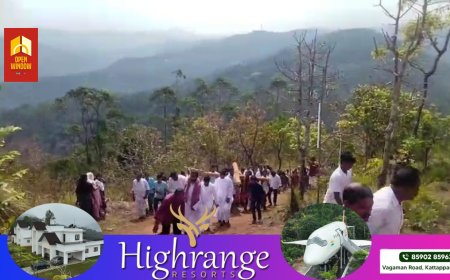 കുരിശുമല തീർത്ഥാടനം മലകയറി അര ലക്ഷത്തിലധികം വിശ്വാസികൾ