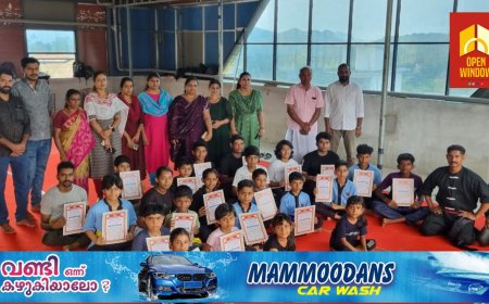 സ്പാർട്ടൻസ് മാർഷൽ  ആർട്സ് ആൻഡ് സ്പോർട്സ് ട്രെയിനിങ് സെന്ററിന്റെ  ആഭിമുഖ്യത്തിൽ ടെയിക്ക് ക്വാൻ വുഷു ഷാവോലിൻ കുങ് ഫു സാഷ് ഗ്രേഡിംങ് നടന്നു