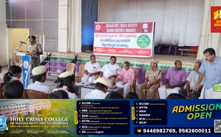 ലോക റെഡ് ക്രോസ് ദിനാചരണവും
ലഹരിവിരുദ്ധ ക്യാമ്പയിൻ ജില്ലാതല ഉദ്ഘാടനവും കട്ടപ്പനയിൽ നടന്നു