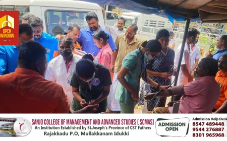 കട്ടപ്പന സഹകരണ ആശുപത്രിയിൽ നഴ്സിംഗ് ദിനത്തിൽ ചുമട്ടുതൊഴിലാളികൾക്ക് ഹെൽത്ത് ചെക്കപ്പ് നടത്തി