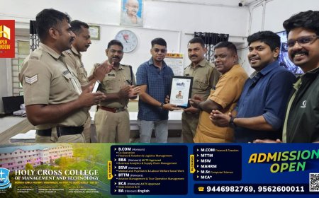 ജെസി ഐ കട്ടപ്പന ടൗണിൻ്റെ സല്യൂട്ട് ദി സൈലന്റ് സ്റ്റാർ അവാർഡ് കട്ടപ്പന പോലീസ് സ്റ്റേഷൻ സിവിൽ പോലീസ് ഓഫീസർ  സുരേഷ് ബി ആന്റോക്ക്