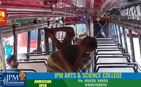 തിരുവനന്തപുരത്ത്  ബസ്സിനകത്ത് കത്തിക്കുത്ത്; ഡ്രൈവറെ ആക്രമിച്ചത് കണ്ടക്ടര്‍