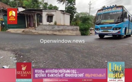 കട്ടപ്പന കുട്ടിക്കാനം മലയോര ഹൈവേയിൽ കാഞ്ചിയാർ കക്കാട്ടുകടക്ക് സമീപത്തെ വളവ് വാഹന യാത്രികർക്ക് അപകട കെണിയായി മാറുന്നു