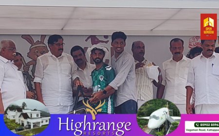 ലഹരിക്കെതിരെ 
കായിക വകുപ്പ് മന്ത്രി  വി. അബ്ദുള്‍ റഹ്‌മാന്‍ നയിക്കുന്ന
'കിക്ക്ഡ്രഗ്സ്' ലഹരിവിരുദ്ധ സന്ദേശ ജാഥയ്ക്ക് കാൽവരി മൗണ്ടിലും,ഇടുക്കിയിലും സ്വീകരണം നൽകി