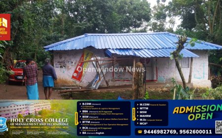 ചിന്നക്കനാലിൽ കാട്ടാന ആക്രമണം.ചക്കക്കൊമ്പൻ റേഷൻ കട തകർത്തു