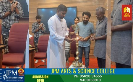 ജെപിഎം ആർട്സ് ആൻഡ് സയൻസ് കോളേജിൽ നാടക കളരി സംഘടിപ്പിച്ചു