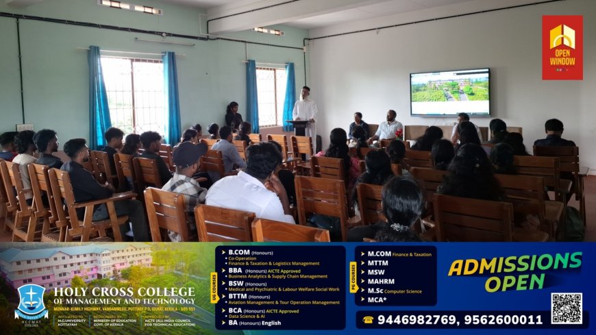 പുറ്റടി ഹോളി ക്രോസ് കോളേജിൽ 2024 അധ്യയന വർഷത്തെ ആഡ് ഓൺ കോഴ്സുകൾ ആരംഭിച്ചു