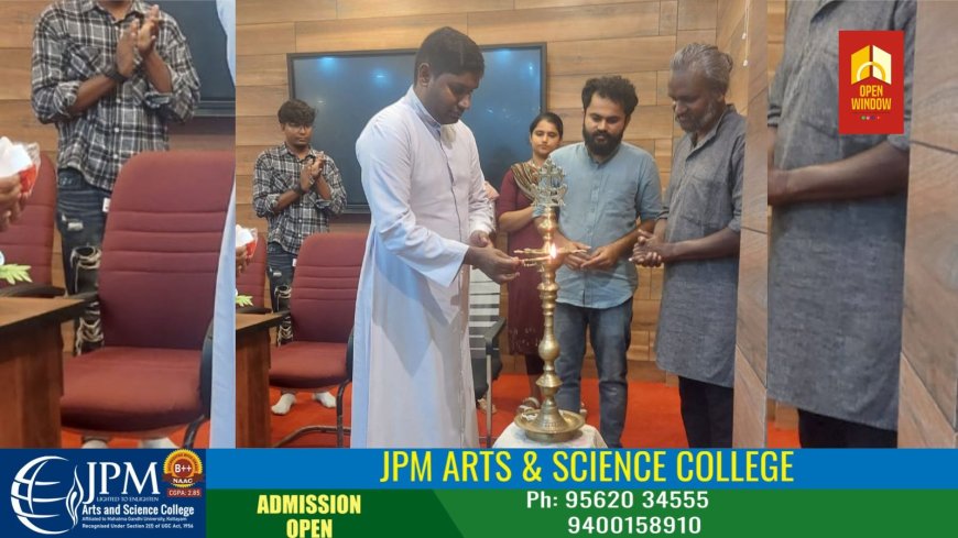 ജെപിഎം ആർട്സ് ആൻഡ് സയൻസ് കോളേജിൽ നാടക കളരി സംഘടിപ്പിച്ചു