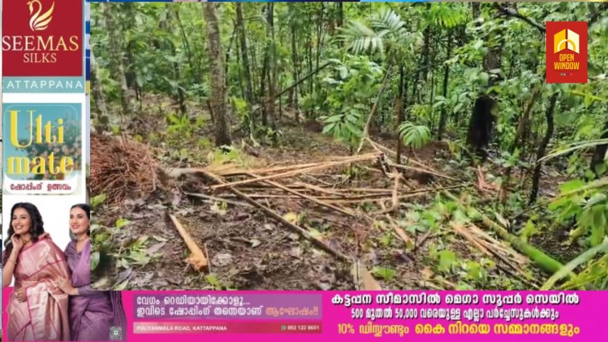ശക്തമായ മഴയിലും കാറ്റിലും വലയുമ്പോഴും കാട്ടാന ഭീതിയിൽ പീരുമേട് പ്ലാക്കത്തടം ഗോത്ര വർഗ്ഗ കോളനി
