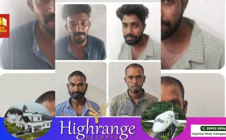 കുമളി ഓടമേട്ടിൽ കോടാലി ഉപയോഗിച്ച് വീട് കുത്തി തുറന്ന് മോഷണം. 12 പവൻ സ്വർണവും 43,000 രൂപയും കവർന്നു. സംഭവത്തിൽ നാലുപേർ പോലീസ് പിടിയിൽ