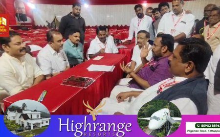 കട്ടപ്പന മർച്ചന്റ് അസോസിയേഷന്റെ നേതൃത്വത്തിൽ റവന്യൂ മന്ത്രി കെ രാജന് നിവേദനം നൽകി