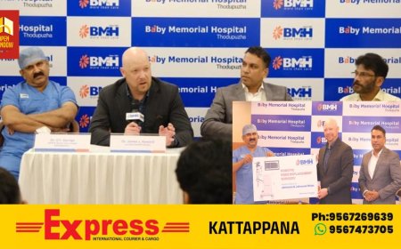 റോബോട്ടിക് മുട്ടു മാറ്റിവയ്ക്കലിന്  തുടക്കം കുറിച്ച് തൊടുപുഴ ബേബി മെമ്മോറിയൽ ഹോസ്പിറ്റൽ; വെലിസ് റോബോട്ടിക് സംവിധാനം കേരളത്തിൽ ആദ്യം