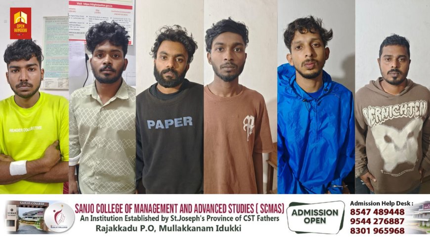 ഇടുക്കി കട്ടപ്പനയിൽ ലോഡ്ജ് കേന്ദ്രീകരിച്ച് കഞ്ചാവ് വിൽപ്പന ; പ്രതികൾ അറസ്റ്റിൽ