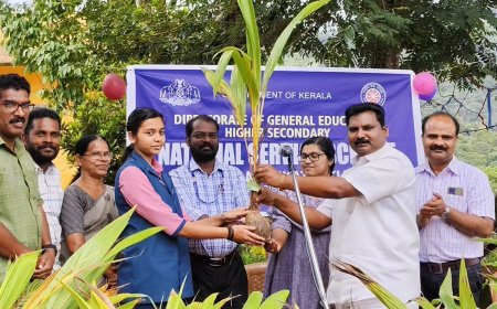 സ്വരാജ് മുരിക്കാട്ടുകൂടി ഗവൺമെൻറ് ട്രൈബൽ ഹയർ സെക്കൻഡറി സ്കൂൾ നാഷണൽ സർവീസ് സ്കീം യൂണിറ്റിന്റെ ആഭിമുഖ്യത്തിൽ നടക്കുന്ന കല്പകോദ്യാനം കൃഷി പദ്ധതിയുടെ ഉദ്ഘാടനം നടന്നു