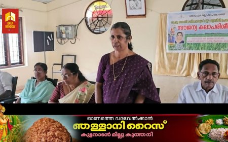 തൊടുപുഴ ബ്ലോക്ക് പഞ്ചായത്തിൽ സാംസ്കാരിക വകുപ്പിൻ്റെ സൗജന്യ കലാപരിശീലനം ആരംഭിച്ചു