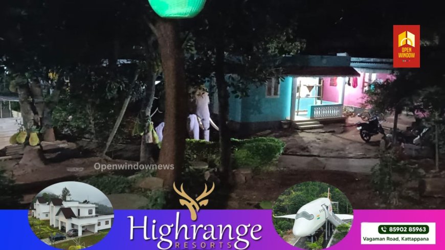 മറയൂരിൽ വീണ്ടും കാട്ടാന ആക്രമണം