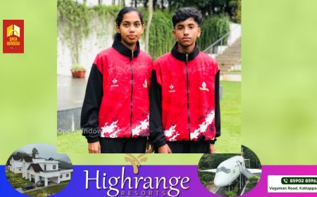 CISCE ദേശീയ കരാട്ടേ ചാമ്പ്യൻഷിപ്പിൽ കേരളത്തിനായി മെഡൽ നേട്ടവുമായി 
സഹോദരങ്ങൾ