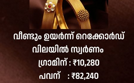 സ്വര്‍ണവില റെക്കോര്‍ഡ് മറികടന്നു; വന്‍ കുതിപ്പില്‍ മഞ്ഞലോഹം