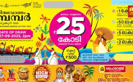 ഓണക്കോടികള്‍’ ഏതു ഭാഗ്യവാന്? തിരുവോണം ബംപറിന് തകർപ്പൻ വിൽപ്പന; കൂടുതൽ പാലക്കാട്