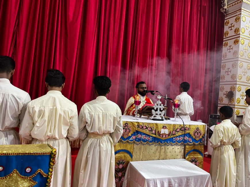 കട്ടപ്പനയിലെ കുടിയേറ്റ ക്രൈസ്തവർ മാതാവിന്റെ എട്ടു നോയമ്പ് തിരുനാൾ ആഘോഷിച്ചു