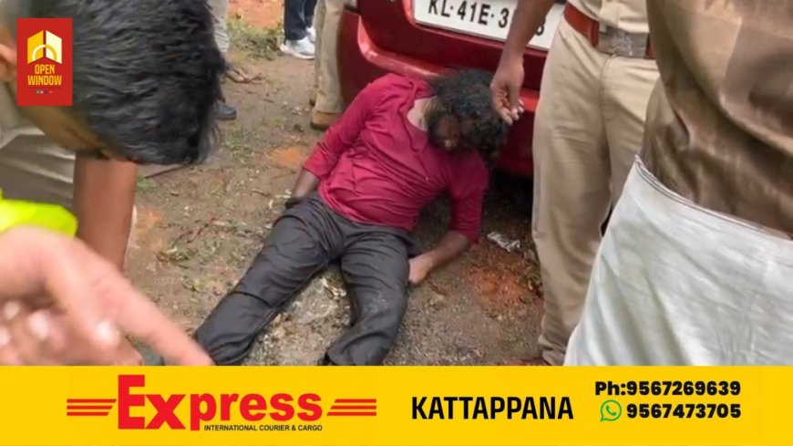 ഇടുക്കി അടിമാലിയിൽ ലഹരിയിൽ യുവാവിന്റെ പരാക്രമം