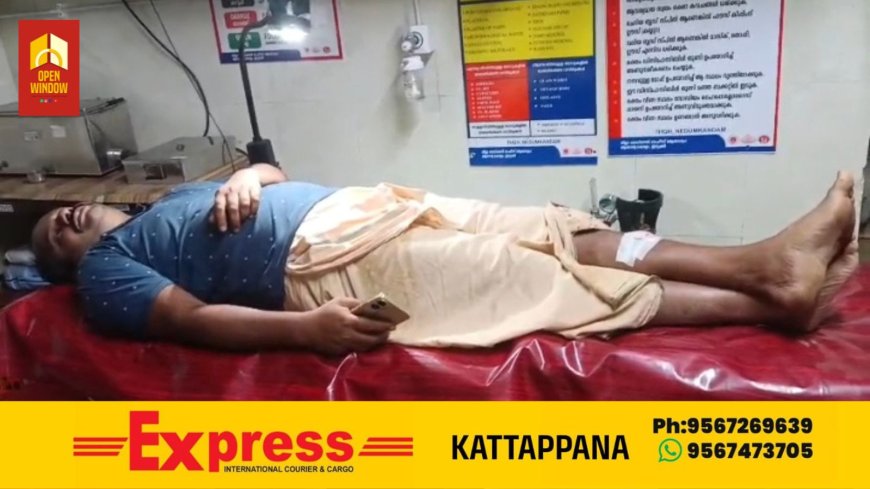 ഇടുക്കി ശാന്തൻപാറയിൽ   മരം വെട്ടി കടത്തിയത് വനം വകുപ്പിനെ അറിയിച്ചു എന്ന് ആരോപിച്ച്  യുവാവിനെ സംഘം ചേർന്ന് ആക്രമിച്ചതായി പരാതി