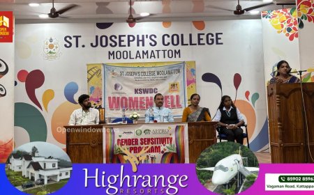 അഫ്പ്രോ - മോൻഡലസ് എന്നിവരുടെ സംയുക്ത സഹായത്തോടെ മൂലമറ്റം  സെൻറ് ജോസഫ് കോളേജിലെ വുമൺസെല്ലുമായി ചേർന്നുകൊണ്ട് ജെൻഡർ സെൻസിറ്റിവിറ്റി പ്രോഗ്രാം നടത്തപ്പെട്ടു