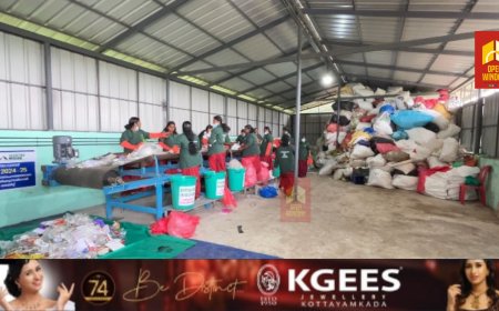 മാലിന്യ സംസ്‌കരണത്തിൽ പുതിയ ചുവട് വെപ്പുമായി രാജകുമാരി ഗ്രാമപഞ്ചായത്ത്‌