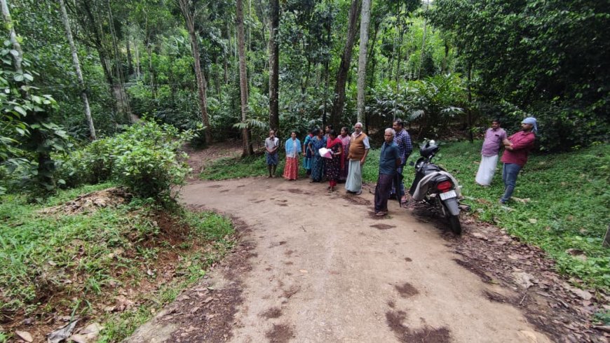 തൊഴിലുറപ്പ് തൊഴിലാളികൾ നിർമ്മിച്ച ജൈവവേലികൾ സാമൂഹ്യവിരുദ്ധർ നശിപ്പിച്ചു