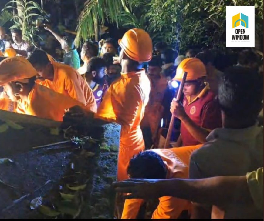 കൊച്ചി - ധനുഷ്കോടി ദേശീയപാതയിൽ അടിമാലി ലക്ഷം വീട് കോളനി ഭാഗത്ത് രാത്രിയുണ്ടായ മണ്ണിടിച്ചിലിൽ ഒരാൾ മരിച്ചു.