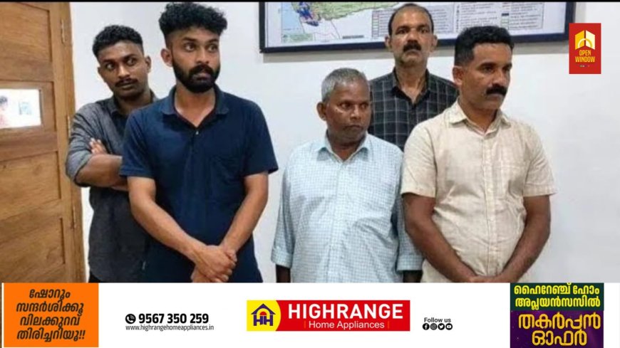 75 കിലോഗ്രാം ചന്ദനവുമായി ഇടുക്കി സ്വദേശികൾ പിടിയിൽ; പ്രതികളെ പിടികൂടിയത് ഇരട്ടയാറിലെ വീട്ടിൽ നിന്ന്