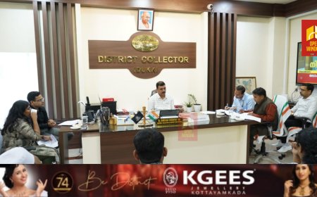 കേന്ദ്ര തിരഞ്ഞെടുപ്പ് കമ്മീഷന്‍ ഉദ്യോഗസ്ഥര്‍ ജില്ലയില്‍ സന്ദര്‍ശനം നടത്തി