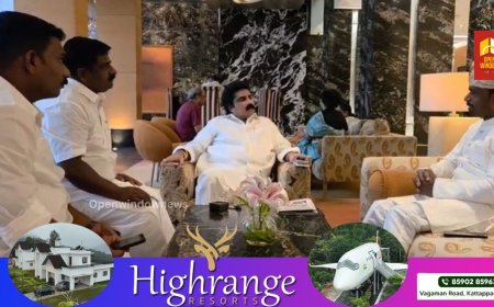 ഇടുക്കി ജില്ലയിലെ ആദിവാസി ഭൂമി വിഷയവുമായി ബന്ധപ്പെട്ട് കോവിൽമല രാജാവ് റിപ്പബ്ലിക്കൻ പാർട്ടി ഓഫ് ഇന്ത്യ ദേശീയ സെക്രട്ടറി ജനറൽ ഡോക്ടർ രാജീവ് മേനോനുമായി ചെന്നൈയിൽ കൂടിക്കാഴ്ച നടത്തി