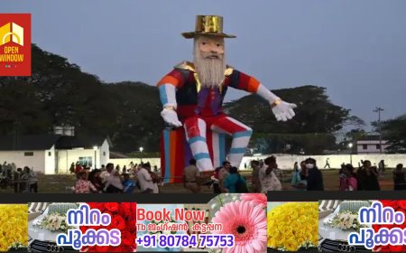 പുതുവര്‍ഷത്തെ വരവേല്‍ക്കാൻ ഒരുങ്ങി ഫോര്‍ട്ട് കൊച്ചി; ഇത്തവണ കത്തിയമരാൻ രണ്ട് പാപ്പാഞ്ഞിമാര്‍