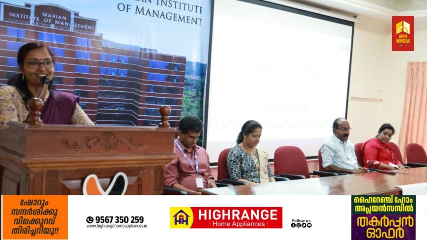 മരിയന്‍ കോളേജില്‍ 'യൂത്ത് വോട്ടിങ് ഫെസ്റ്റിവല്‍ ' സംഘടിപ്പിച്ചു