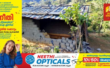 മൂന്നാർ ഇടമലക്കുടയിൽ പകലിറങ്ങി  ആനകൾ രണ്ടു വീടുകൾ തകർത്തു