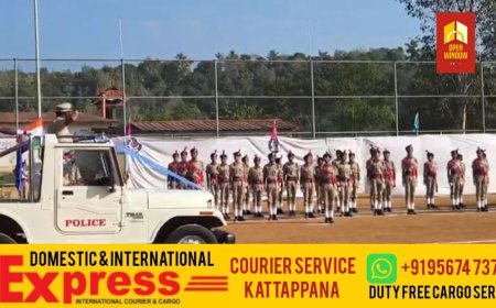 ഇരട്ടയാർ ശാന്തി ഗ്രാം ഗാന്ധിജി സർക്കാർ ഇംഗ്ലീഷ് മീഡിയം സ്കൂളിലെ സ്റ്റുഡൻറ് പോലീസ് കേഡറ്റിന്റെ പാസിംഗ് ഔട്ട് പരേഡ് നടന്നു