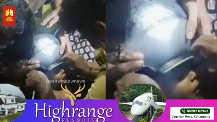 കളിക്കുന്നതിനിടയില്‍ രണ്ടര വയസുകാരിയുടെ തലയില്‍ അലുമിനിയം കലം കുടുങ്ങി; ഇരിങ്ങാലക്കുടയില്‍ രക്ഷകരായി അഗ്നിരക്ഷാ സേന