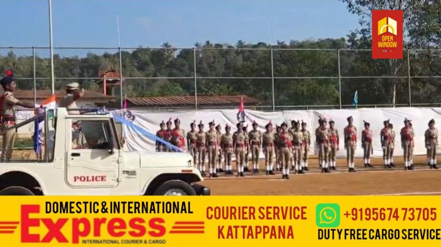 ഇരട്ടയാർ ശാന്തി ഗ്രാം ഗാന്ധിജി സർക്കാർ ഇംഗ്ലീഷ് മീഡിയം സ്കൂളിലെ സ്റ്റുഡൻറ് പോലീസ് കേഡറ്റിന്റെ പാസിംഗ് ഔട്ട് പരേഡ് നടന്നു