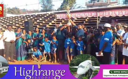 വണ്ടിപ്പെരിയാറിന്റെ കായിക സ്വപ്നങ്ങൾക്ക് ചിറകു വിരിക്കുവാൻ വാഴൂർ സോമൻ MLA കണ്ട സ്വപ്നങ്ങൾക്ക് കുരുന്നു പാതങ്ങളിലൂടെചിറക് വിരിയുന്നു. 21 ആമത് പീരുമേട് ഉപജില്ലാ LP വിഭാഗം കായിക മേളയിലൂടെയാണ് മൺ മറഞ്ഞ MLA വാഴുർ സോമന്റെ സ്വപ്നം സാഷാത്ക്കാരമാവുന്നത്.