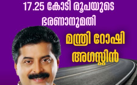 ഇടുക്കി മണ്ഡലത്തിലെ റോഡുകളുടെ നവീകരണത്തിന് 
17.25 കോടി രൂപയുടെ ഭരണാനുമതി: മന്ത്രി റോഷി.
- ടെന്‍ഡര്‍ നടപടികള്‍ ഉടന്‍ പൂര്‍ത്തിയാക്കി പ്രവര്‍ത്തി തുടങ്ങും