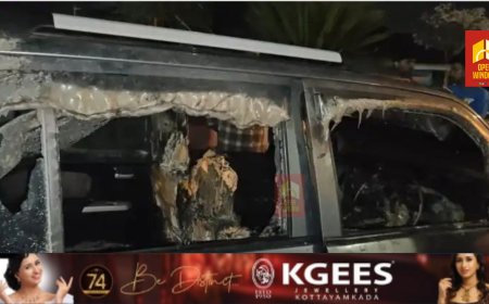 കുഞ്ഞുമക്കള്‍ വിലക്കിയിട്ടും കേട്ടില്ല, അവരുടെ കണ്‍മുന്നില്‍ അച്ഛൻ എരിഞ്ഞടങ്ങി; നാല് ജീവനുകള്‍ രക്ഷിച്ചത് നാട്ടുകാരുടെ സമയോചിത ഇടപെടല്‍