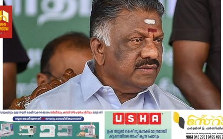 തമിഴ്‌നാട് മുൻ മുഖ്യമന്ത്രി ഒ.പനീർ സെൽവം ഡിഎംകെയിൽ ചേർന്നു; സ്റ്റാലിന്റെ നേതൃത്വത്തിൽ വൻ വരവേൽപ്പ്